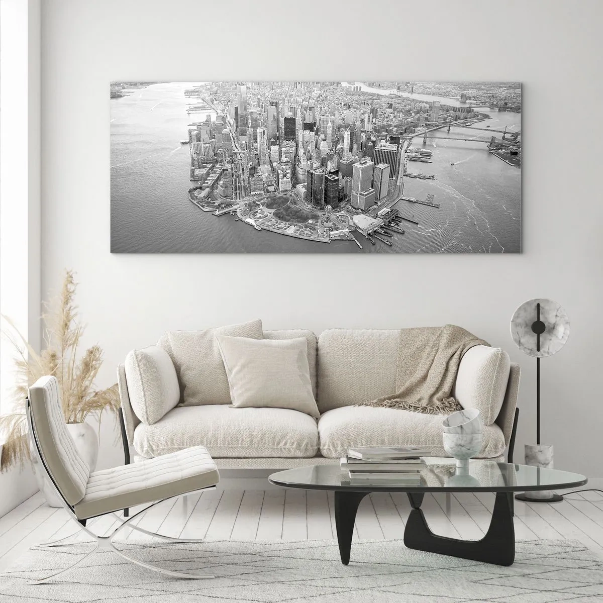 Tablou pe sticlă - Cum să nu iubești? - 120x50 cm