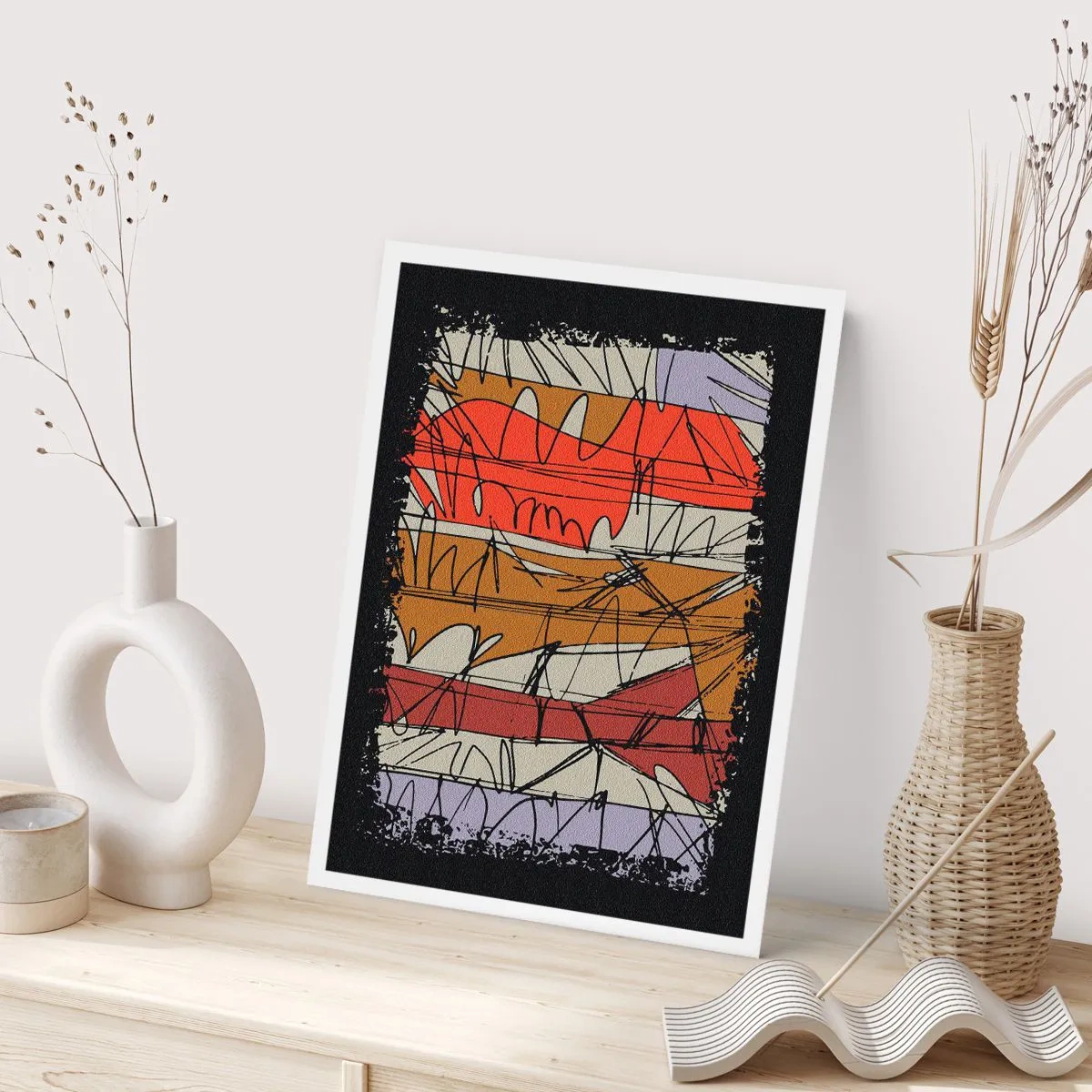 Poster - Compoziție spontană - 61x91 cm