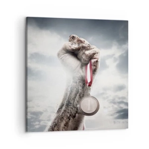 Tablou pe pânză - Per aspera ad astra - 50x50 cm