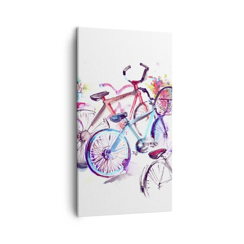 Tablou pe pânză - Reuniunea clubului Antymoto - 45x80 cm