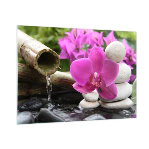 Tablou pe sticlă - Te odihnești deja - 100x70 cm