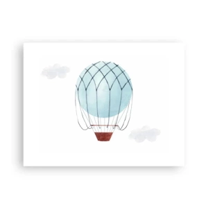 Poster - Complet în nori - 40x30 cm