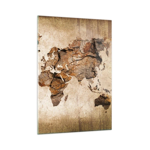 Tablou pe sticlă - Descoperirea lumii - 50x70 cm