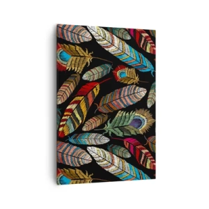 Tablou pe pânză - Carnavalul păsărilor - 70x100 cm