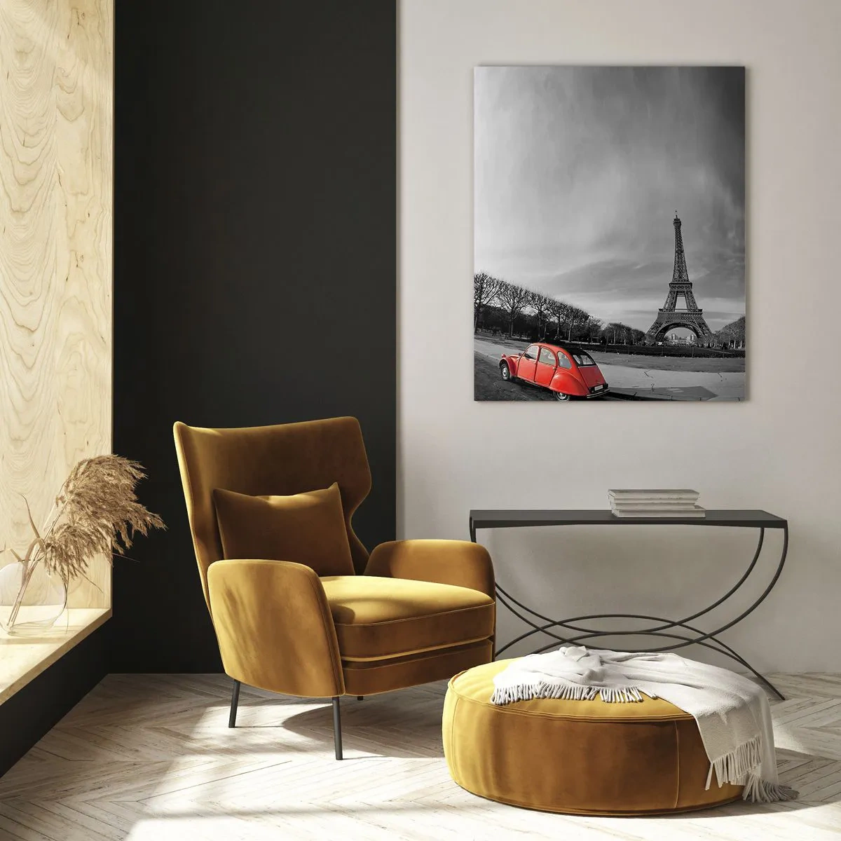 Tablou pe sticlă - Mai pariziană decât Parisul însuși - 80x120 cm