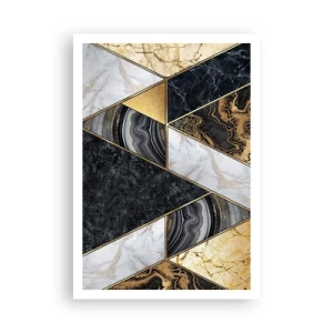 Poster - Piatră cu piatră - 70x100 cm