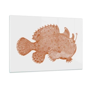 Tablou pe sticlă - Și totuși este un peşte - 120x80 cm