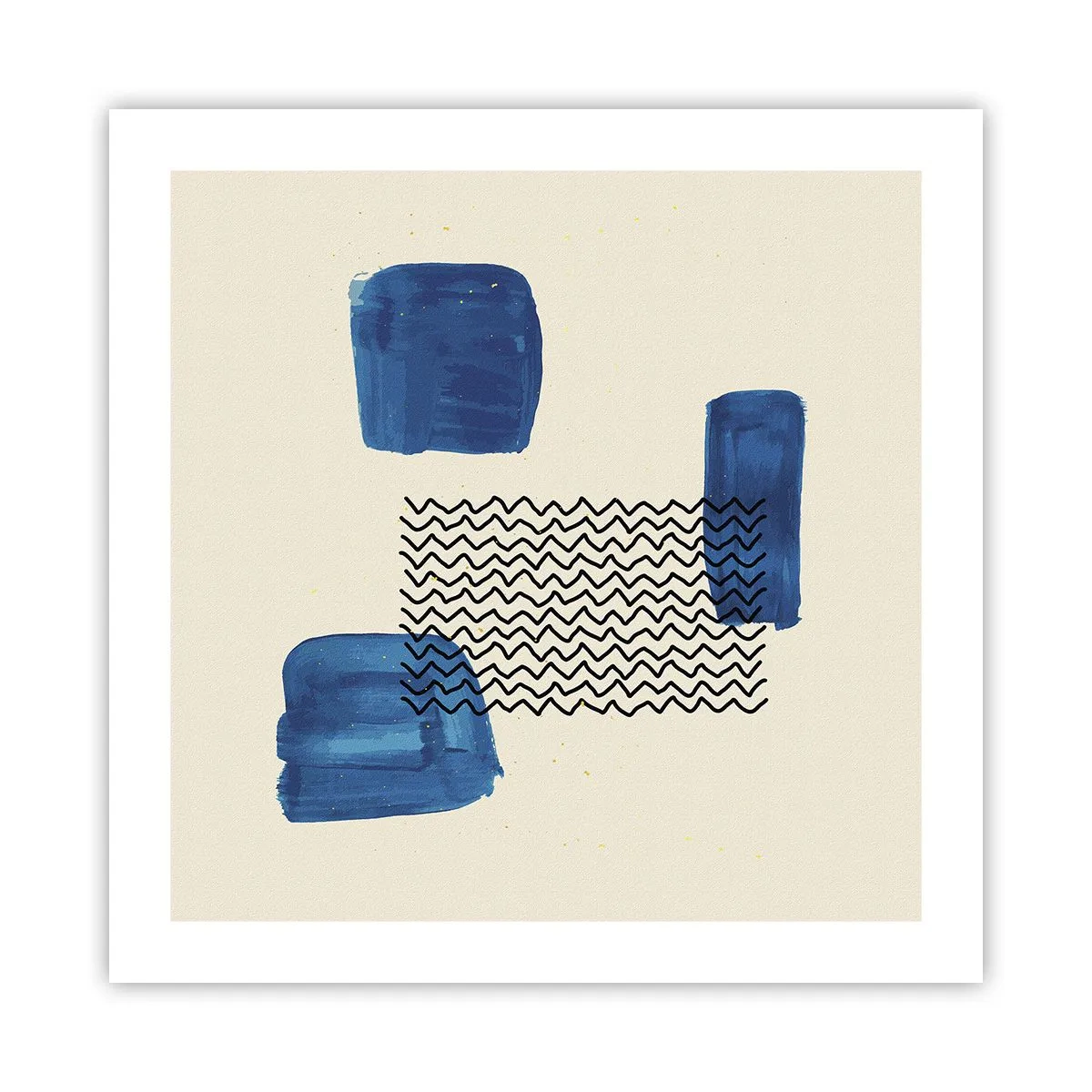 Poster - Cvartet abstract - 50x50 cm