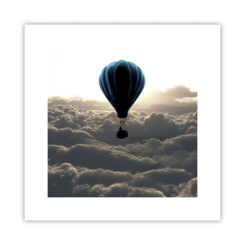 Poster - Rătăcitor deasupra norilor - 30x30 cm