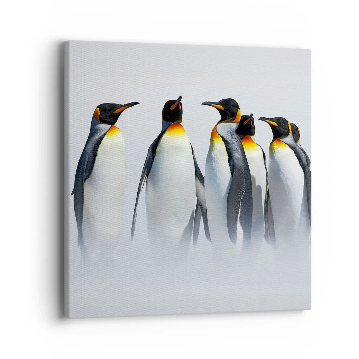 Tablou pe pânză - Întâlnire în rochie de seară - 40x40 cm