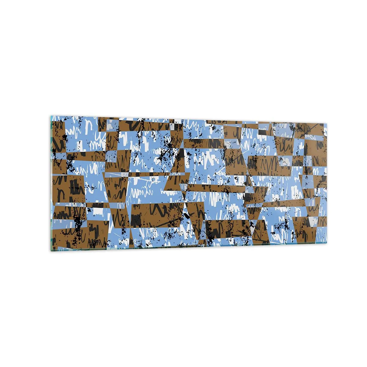 Tablou pe sticlă - Decupaj aparte - 120x50 cm