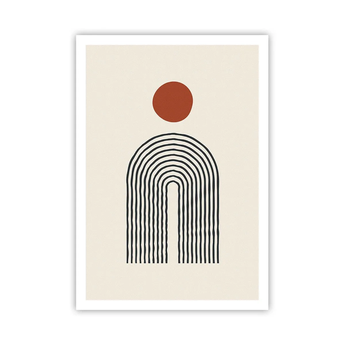 Poster - Magnetismul formelor și al culorilor - 70x100 cm