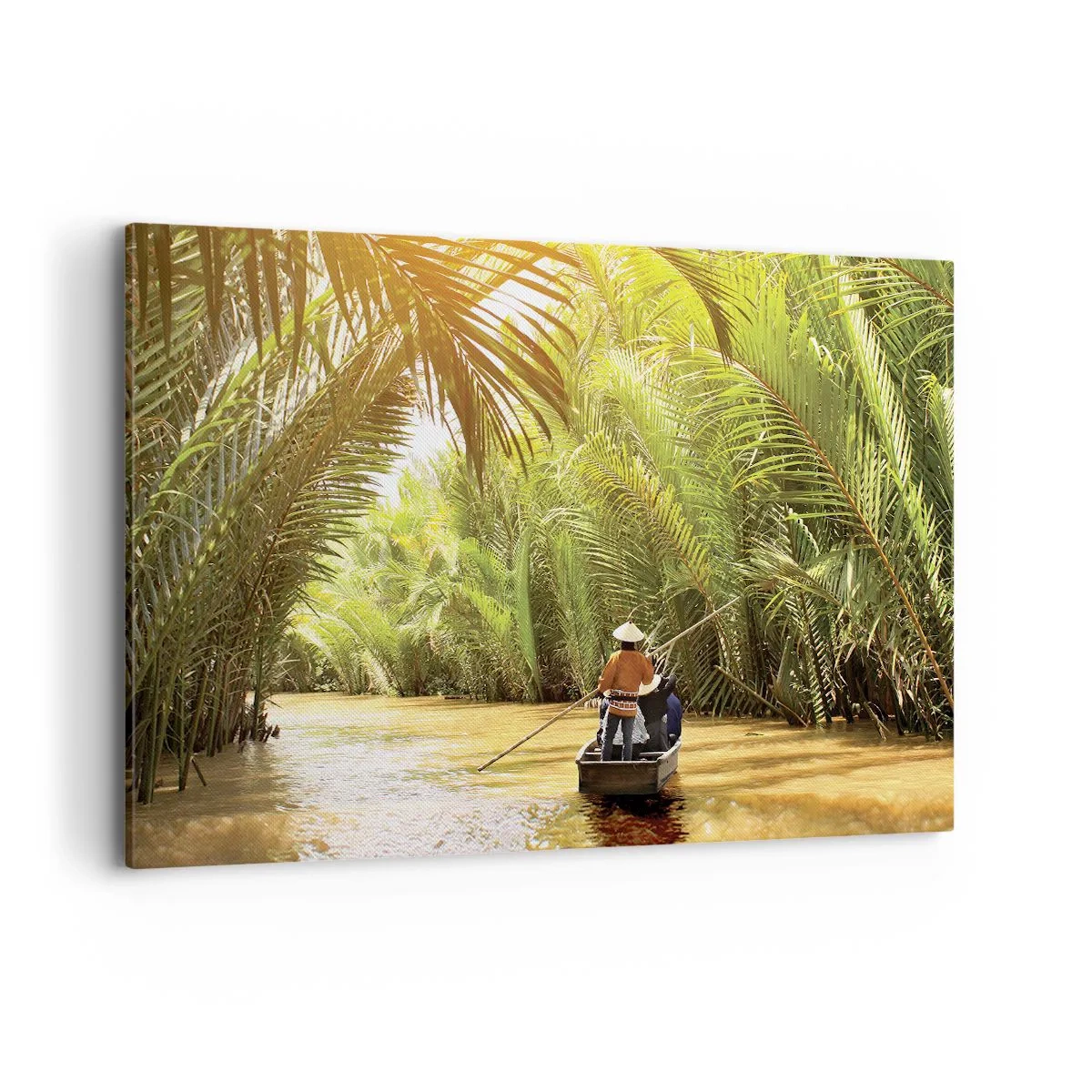 Tablou pe pânză - Prin cheile din palmieri - 120x80 cm