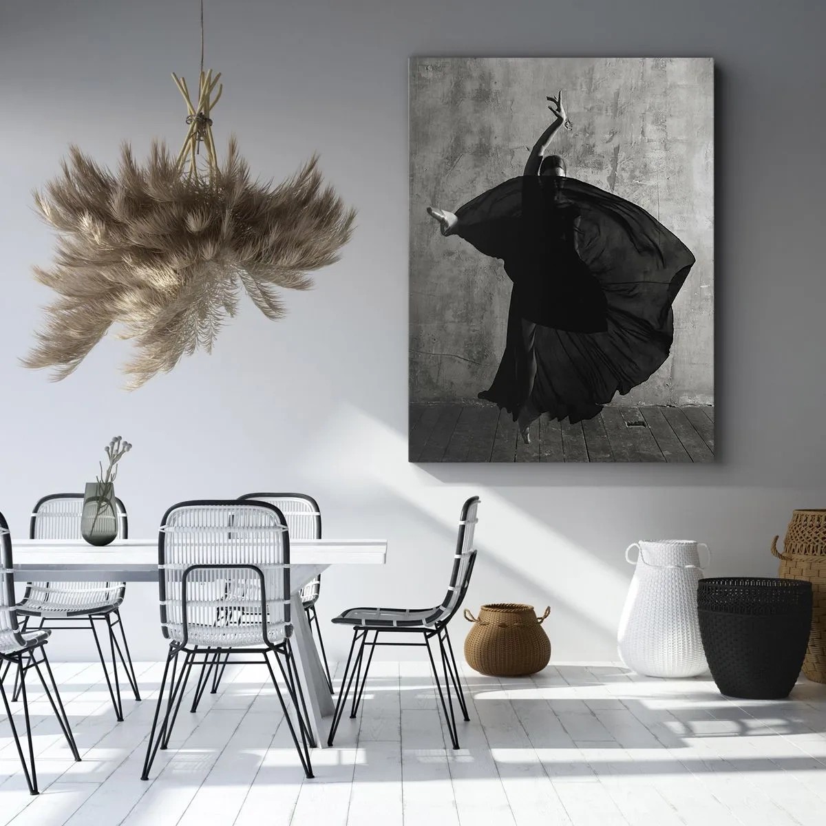 Tablou pe pânză - Un pas pasional - 45x80 cm