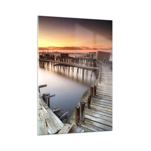 Tablou pe sticlă - Autentic, nu o atracție turistică - 50x70 cm