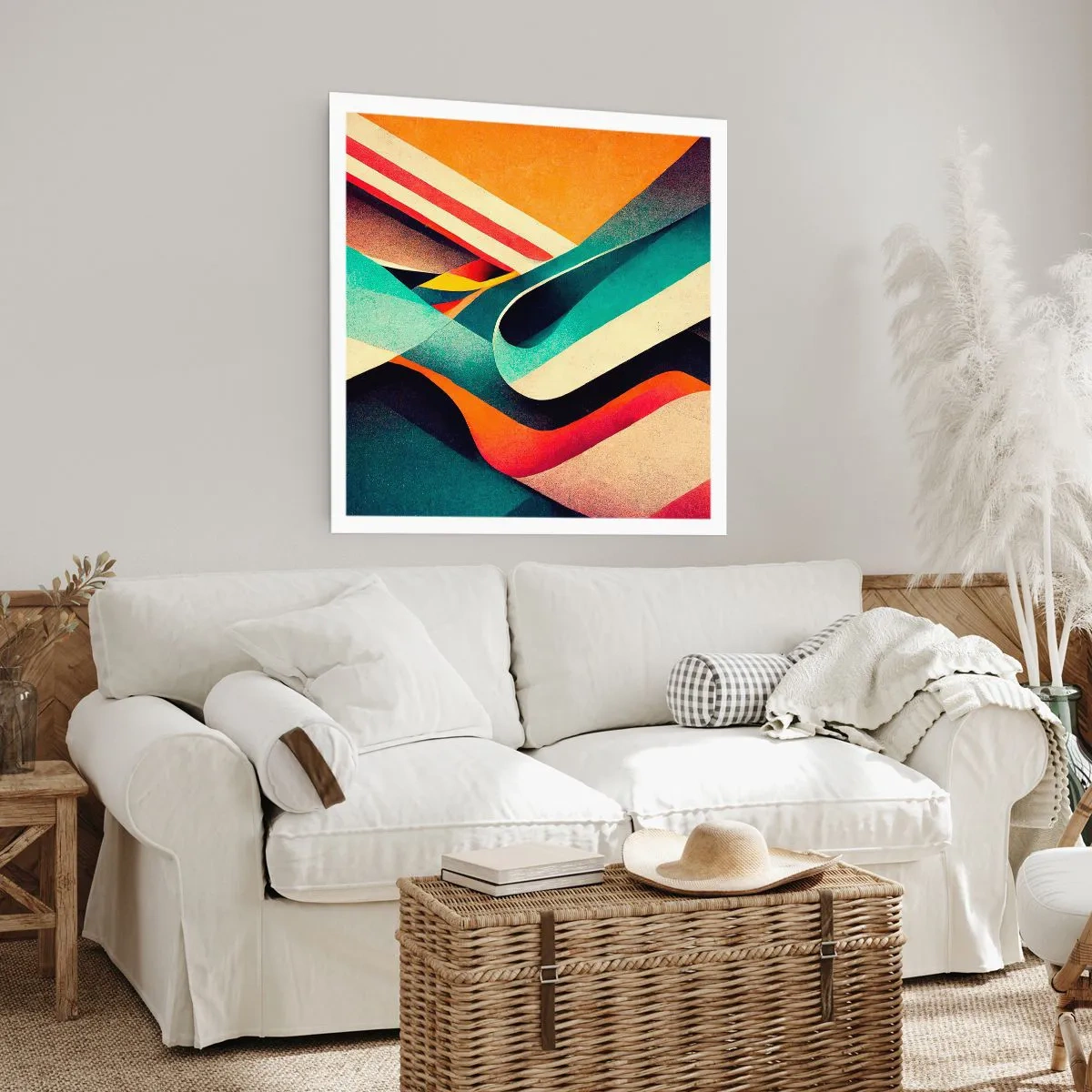 Poster - Compoziție intensă - 60x60 cm