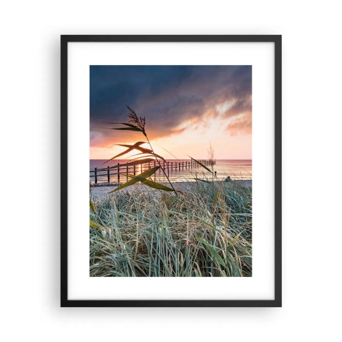 Poster în ramă neagră - Nu trece cu vântul - 40x50 cm