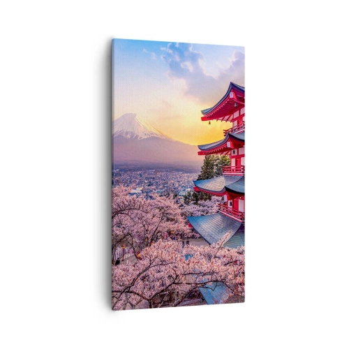 Tablou pe pânză - Esența spiritului japonez - 55x100 cm