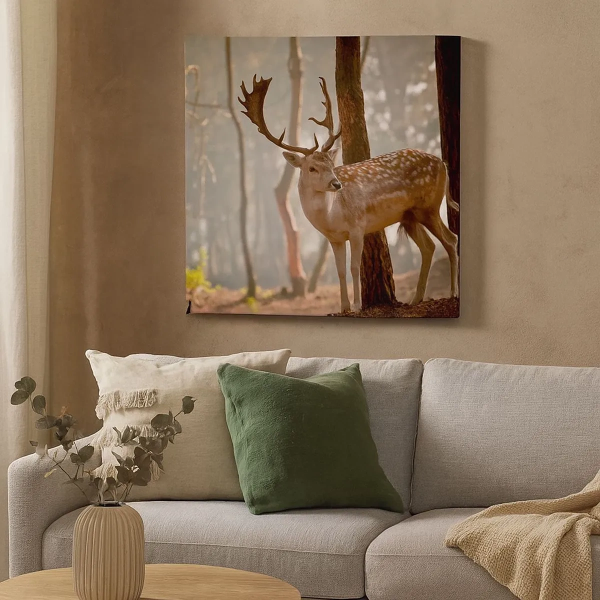 Tablou pe pânză - Lumina tinereții - 30x30 cm