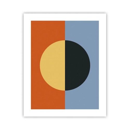 Poster - O compoziție de căldură și răcoare - 40x50 cm