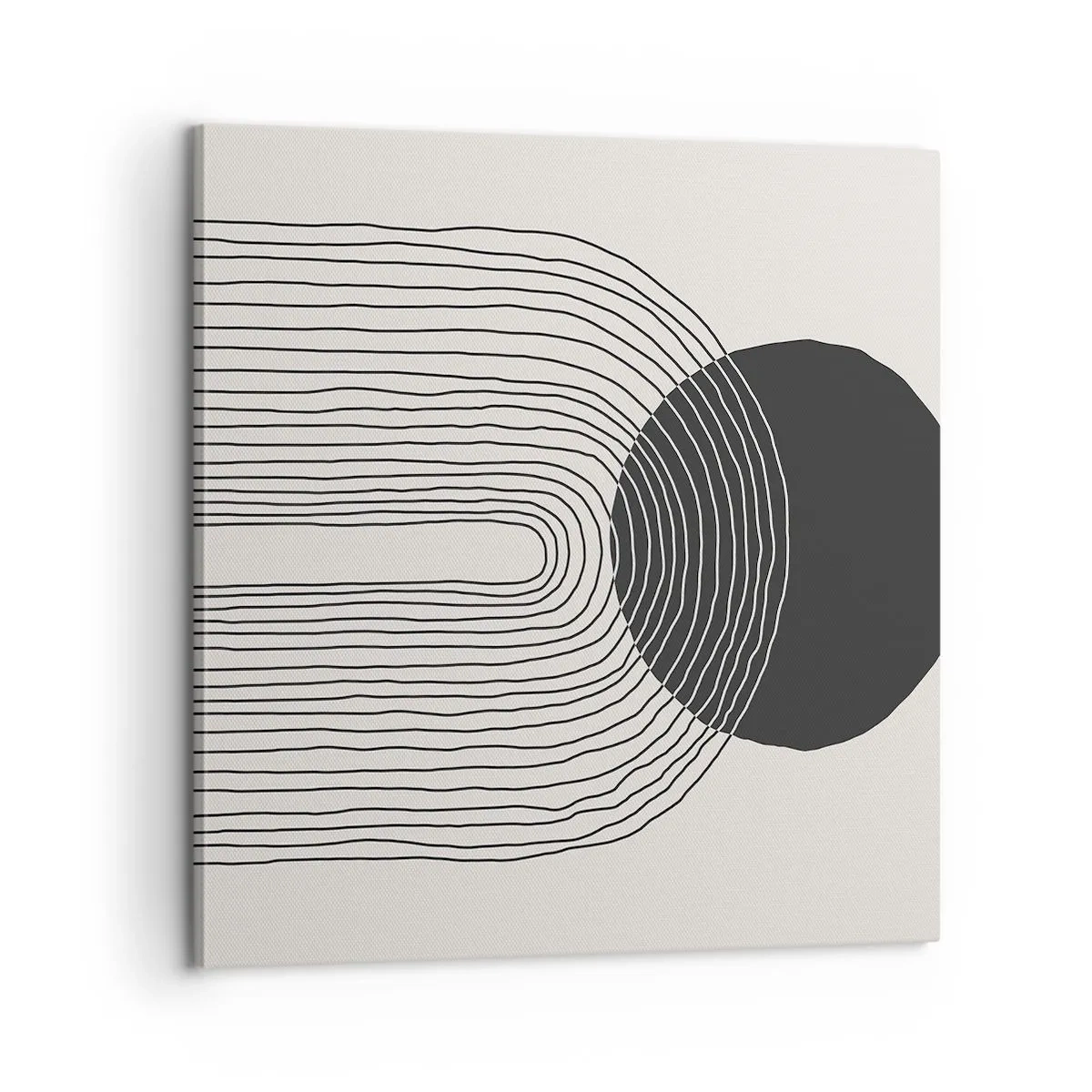 Tablou pe pânză - Tremurând și încrezător - 60x60 cm