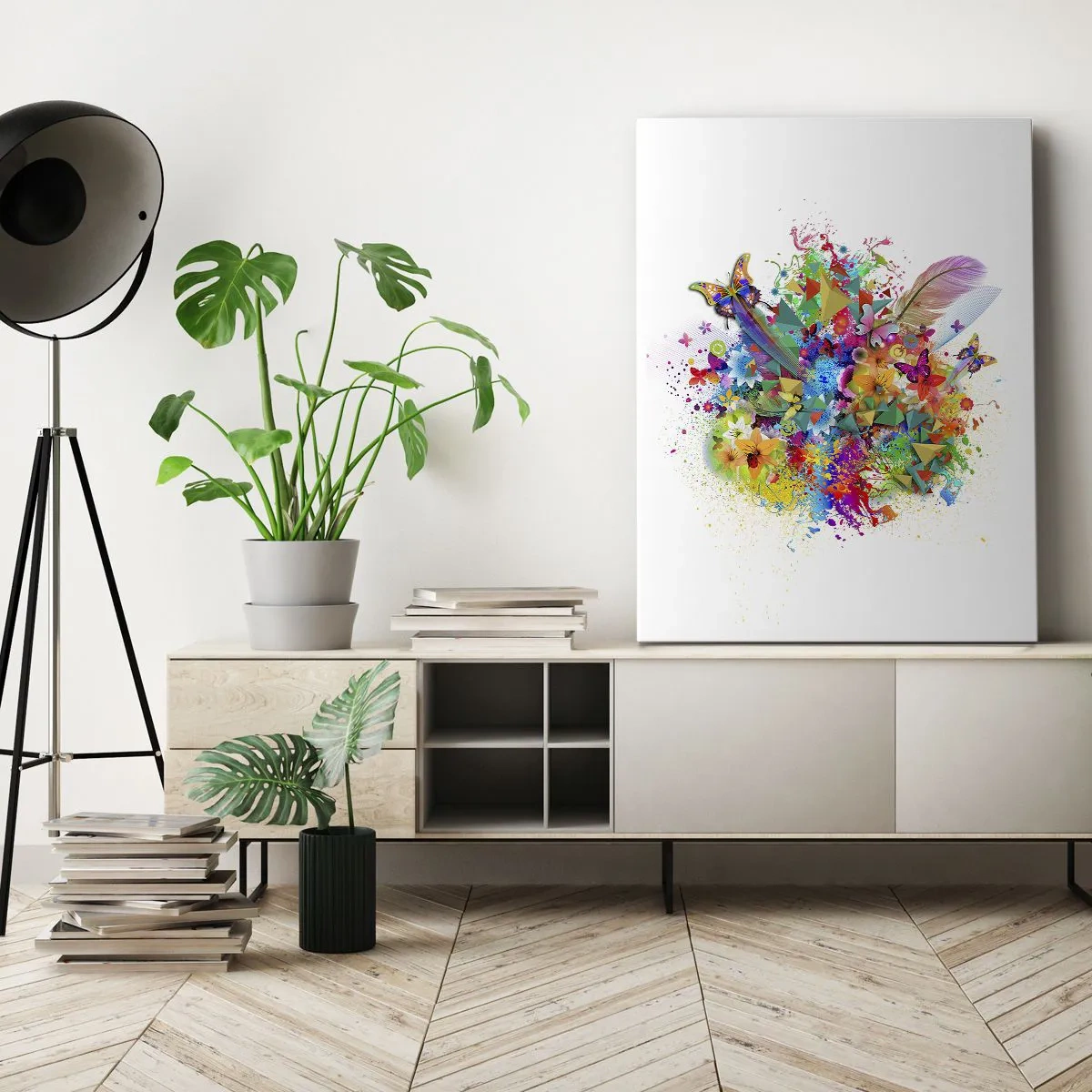 Tablou pe pânză - Buchet de bucurie - 50x70 cm