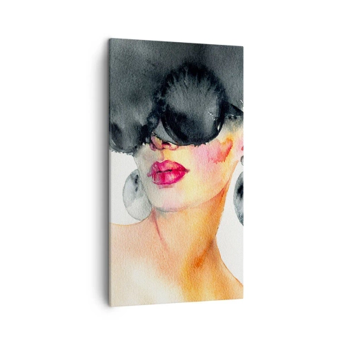 Tablou pe pânză - Secretul eleganței - 45x80 cm