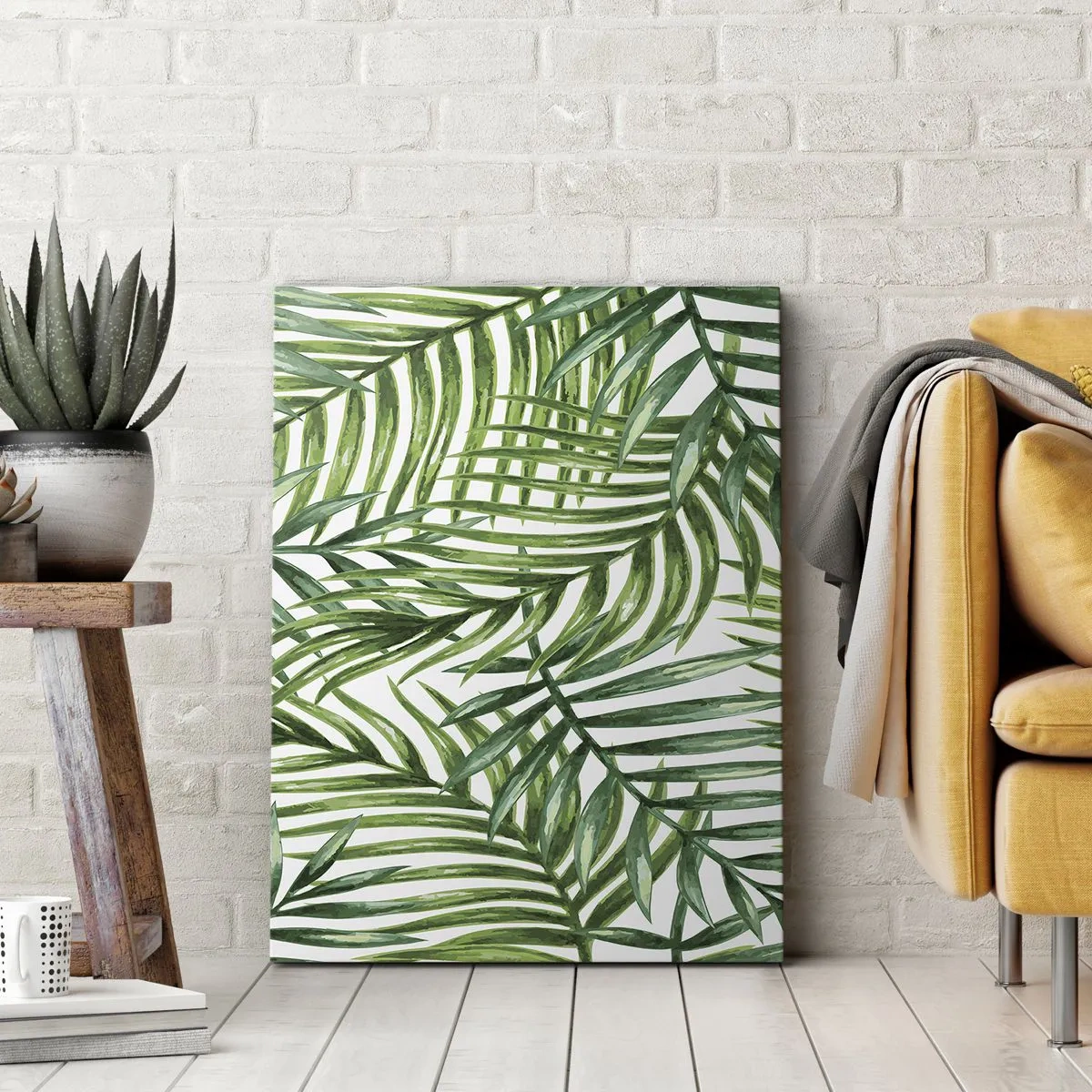 Tablou pe pânză - Sub bolta verde - 50x70 cm