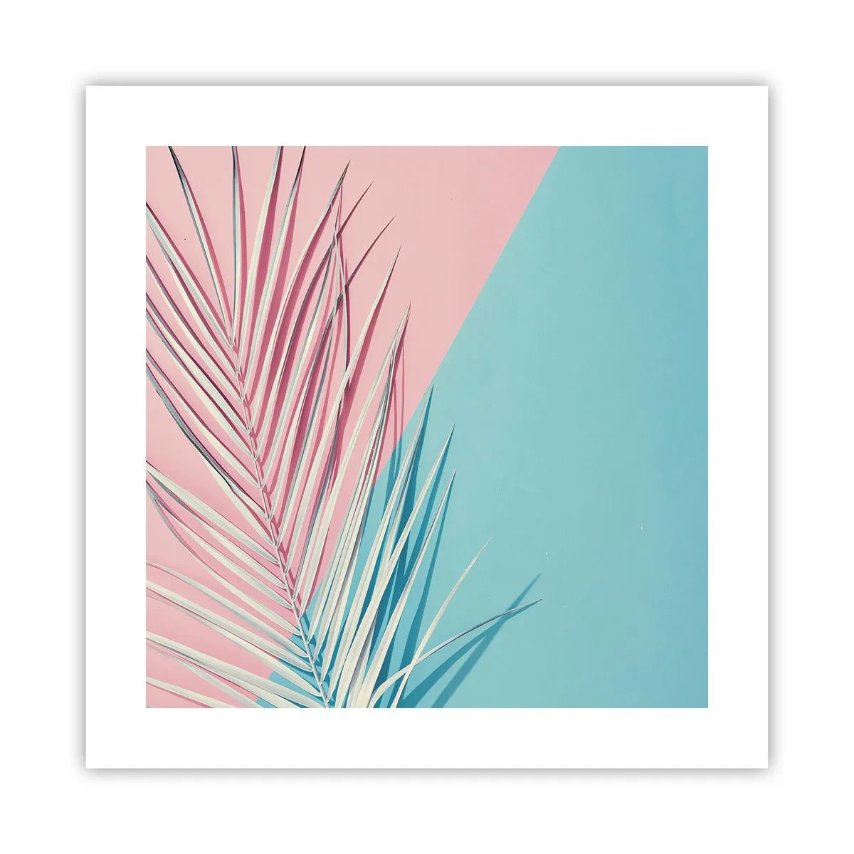Poster - Impresie tropicală - 40x40 cm