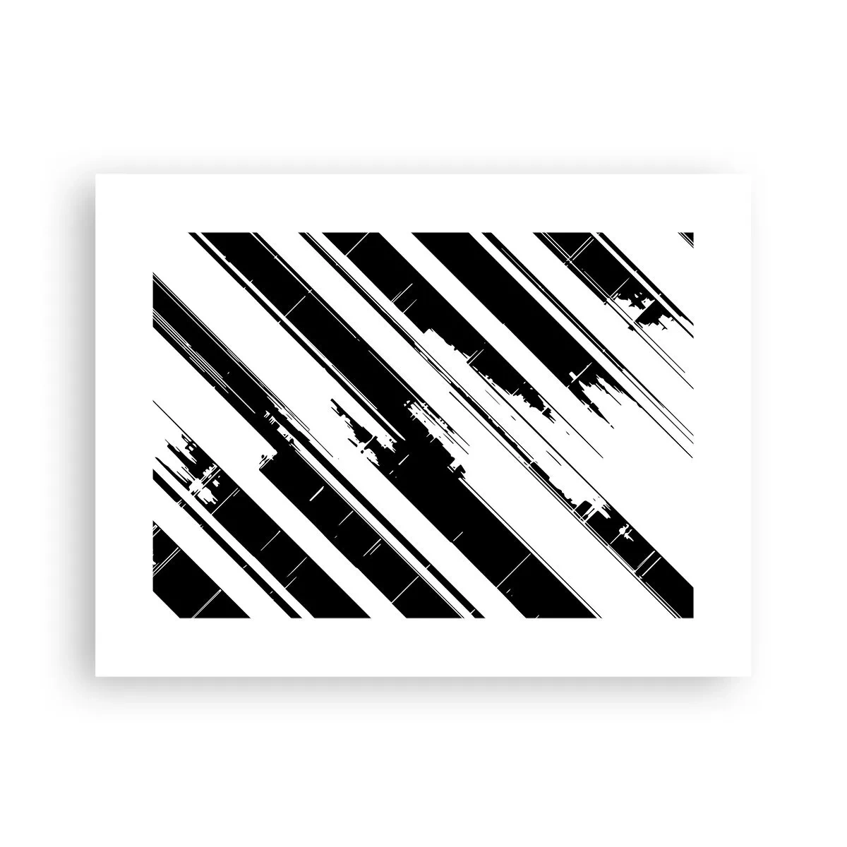 Poster - Compoziție intensă și dinamică - 40x30 cm