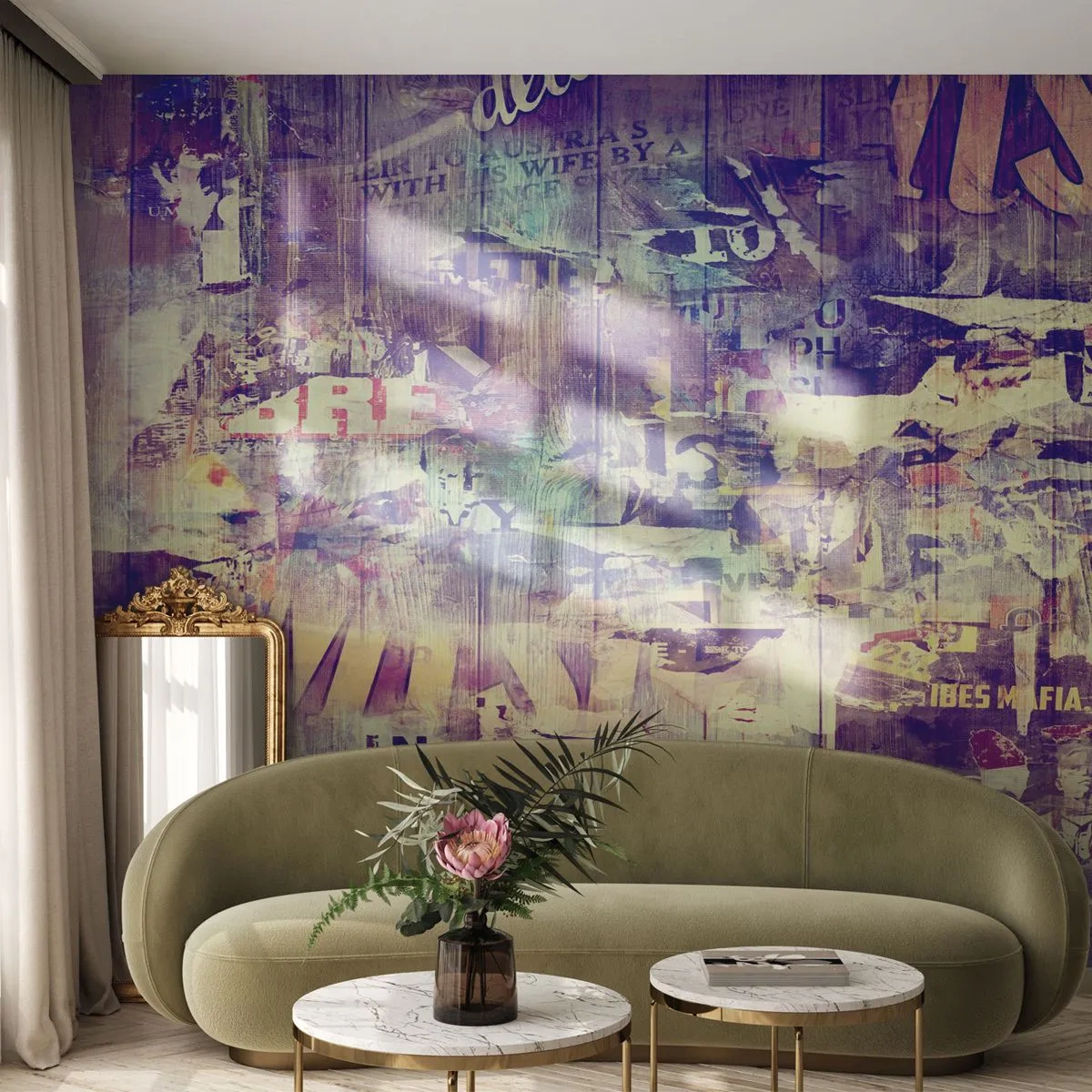 Tapet Autoadeziv Deluxe Sticker - Și asta e tot ce va rămâne - Graffiti, mural, Grafică - 250x175 cm