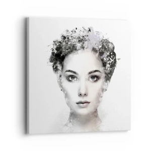 Tablou pe pânză - Un portret extrem de elegant - 30x30 cm