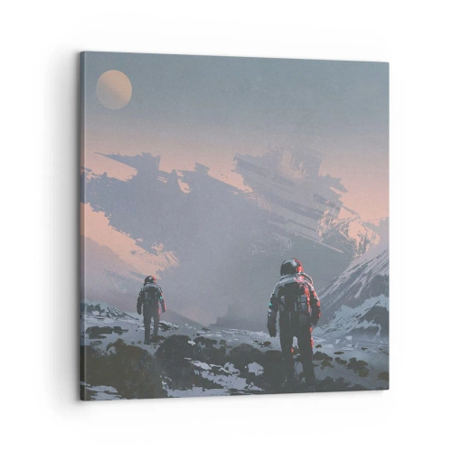 Tablou pe pânză - Sub o stea necunoscută - 60x60 cm