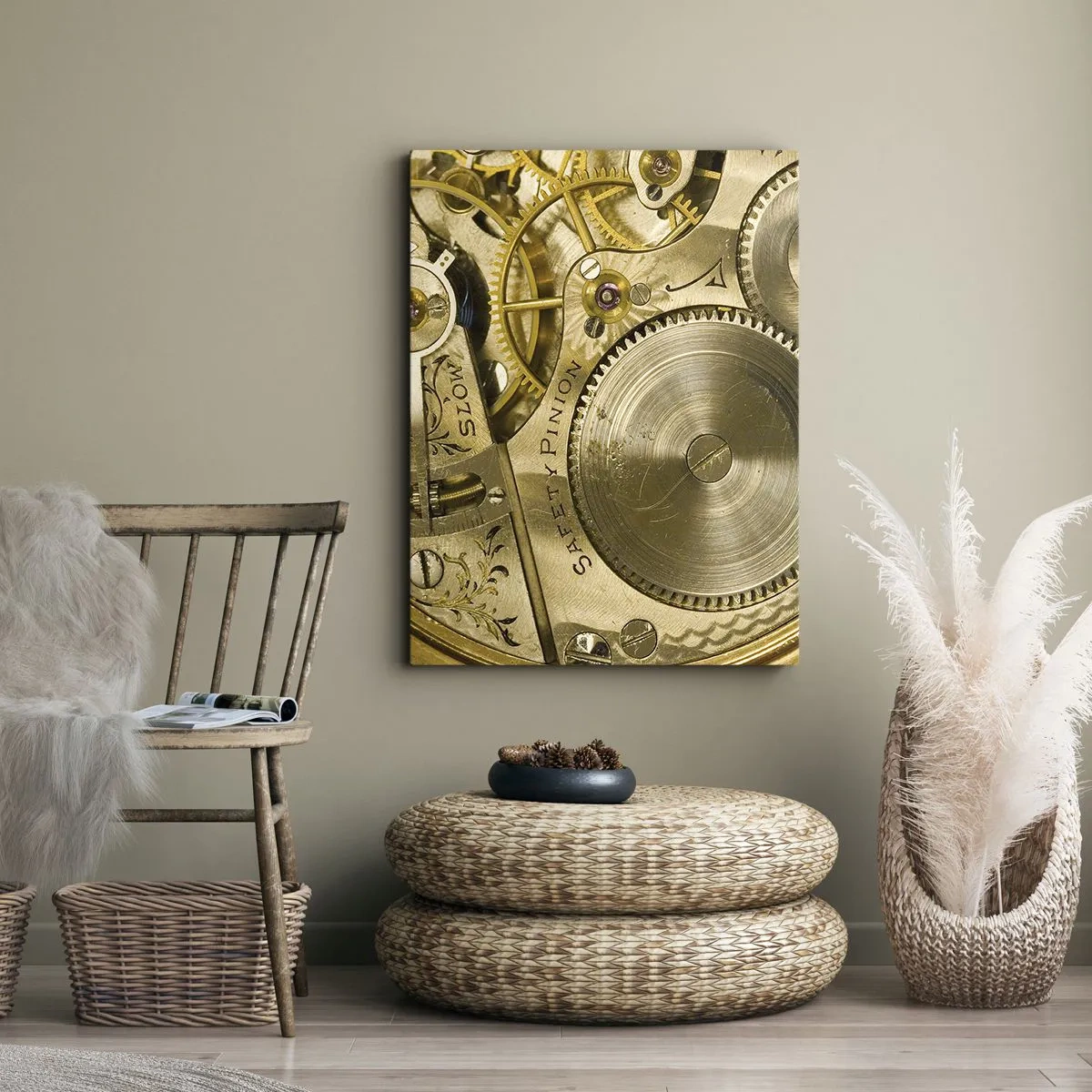 Tablou pe pânză - Fii în pas cu vremurile - 80x120 cm