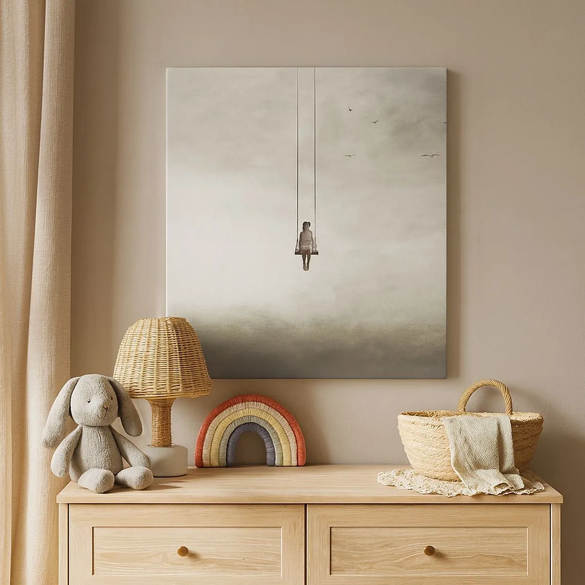 Tablou pe pânză - Copilul din noi - 30x30 cm