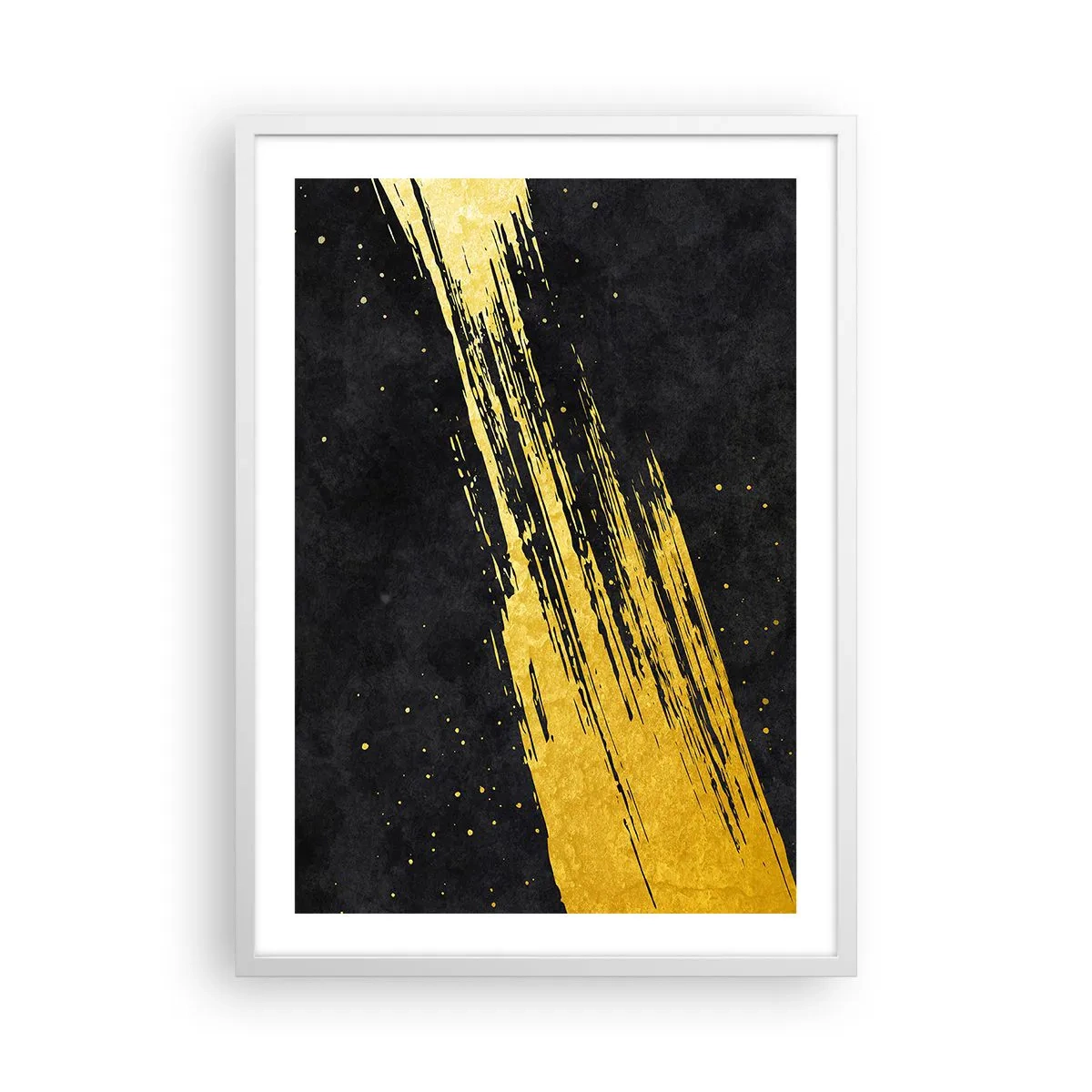 Poster în ramă albă - Salt în hiperspațiu - 50x70 cm