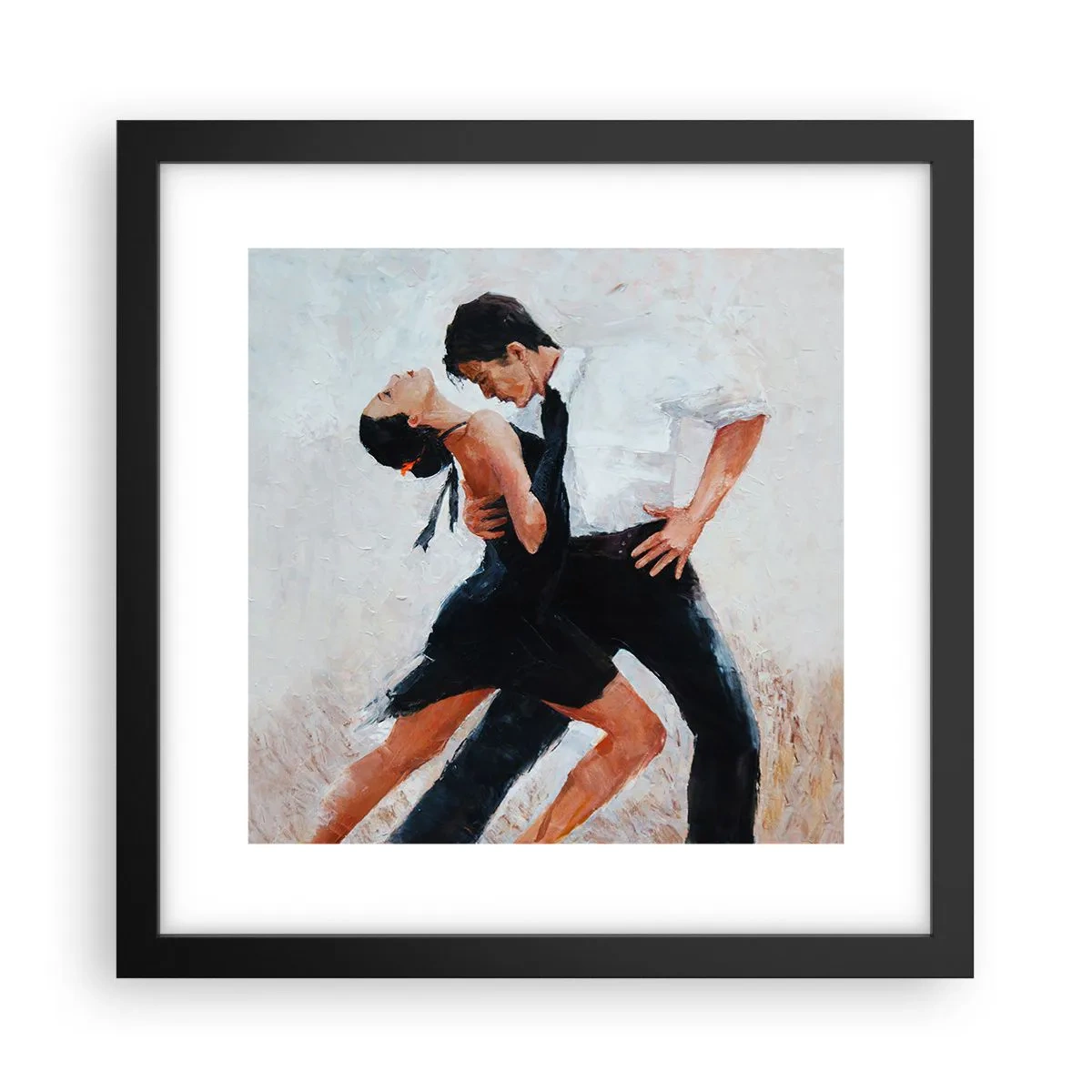 Poster în ramă neagră - Tangoul visurilor mele - 30x30 cm