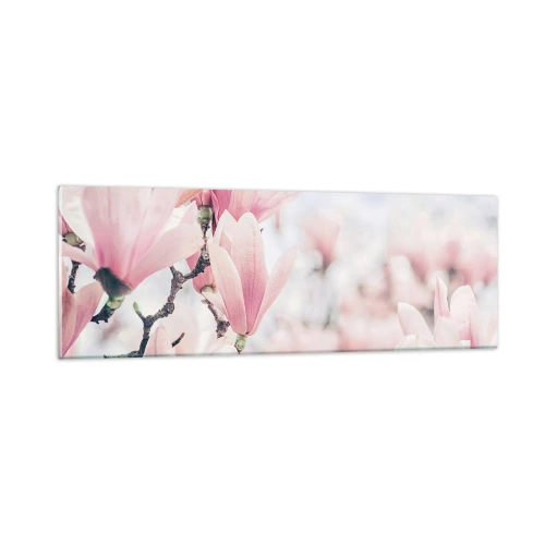 Tablou pe sticlă - Idealul de subtilitate - 90x30 cm