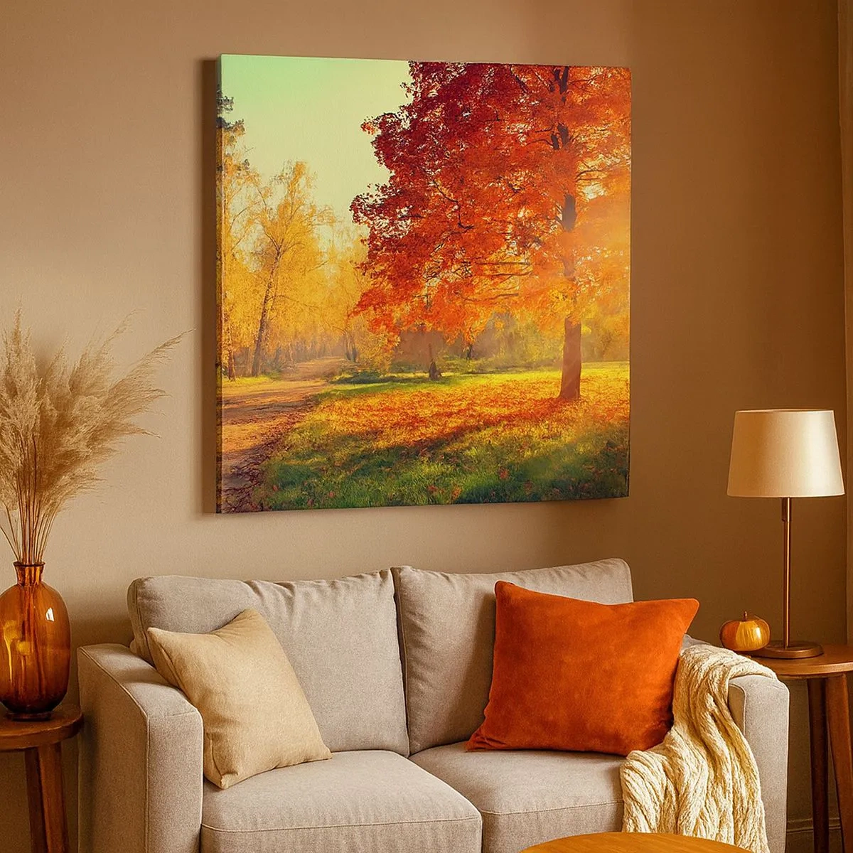 Tablou pe pânză - Roșcatul este frumos - 30x30 cm