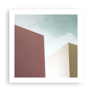 Poster - Geometria unei veri însorite - 50x50 cm