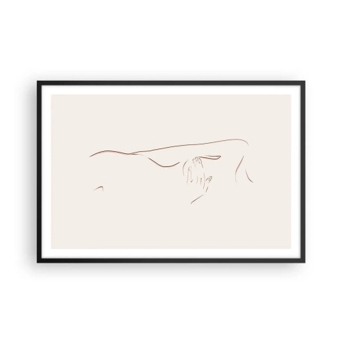 Poster în ramă neagră - Forma dorinței - 91x61 cm