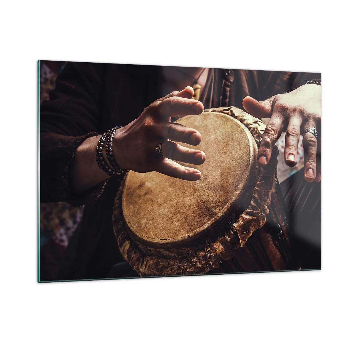 Tablou pe sticlă - În ritmul inimii - 120x80 cm