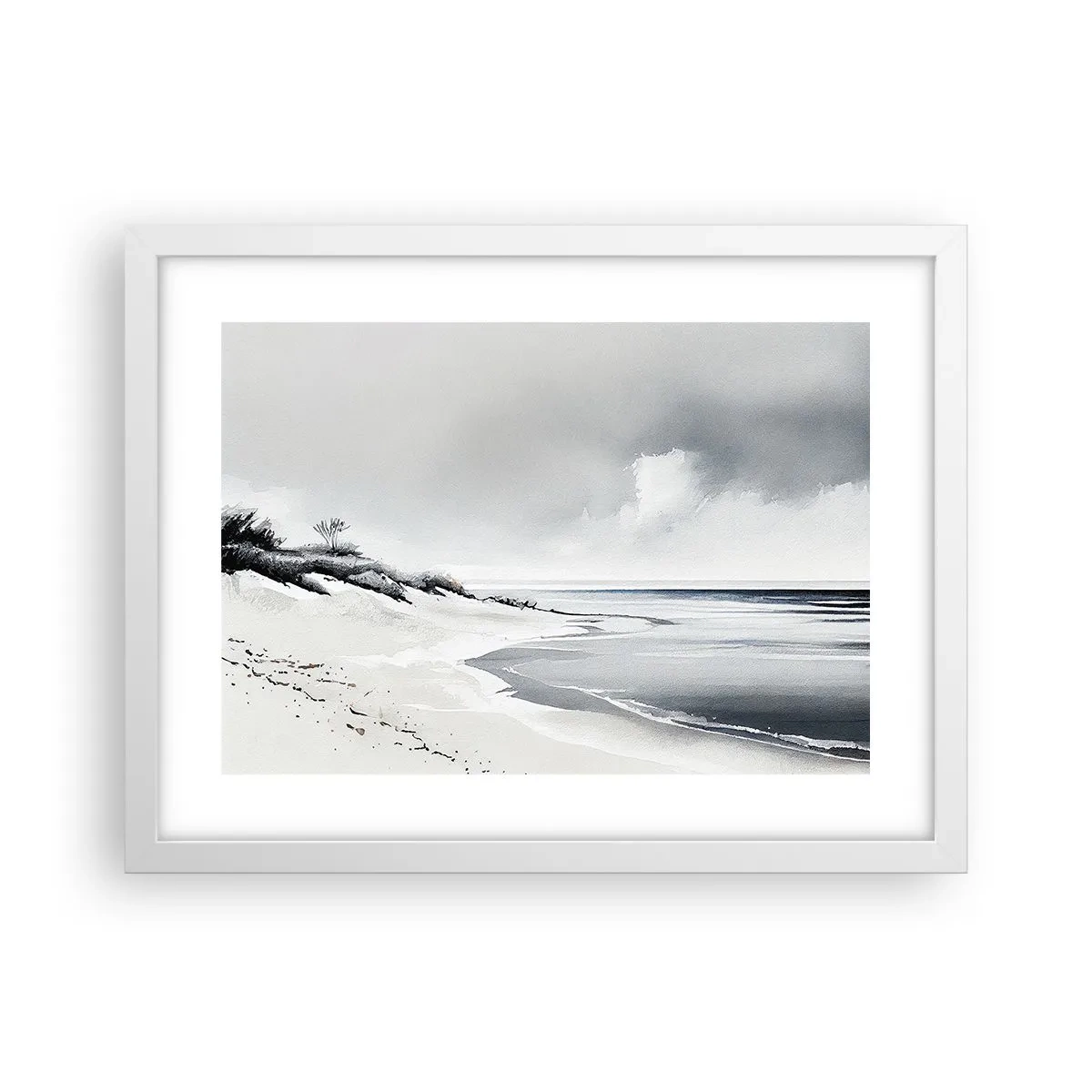 Poster în ramă albă - Întotdeauna împreună - 40x30 cm