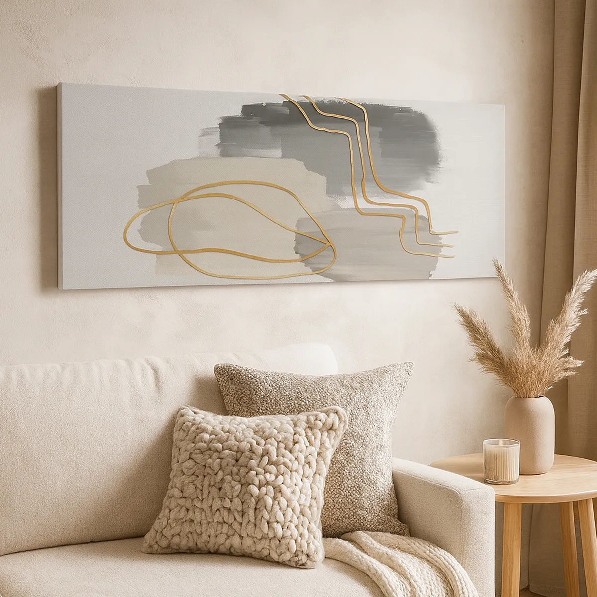 Tablou pe pânză - Persistență și mișcare - 30x30 cm