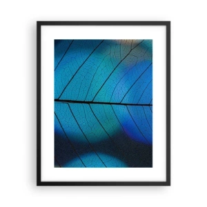 Poster în ramă neagră - Construcție de finețe - 40x50 cm