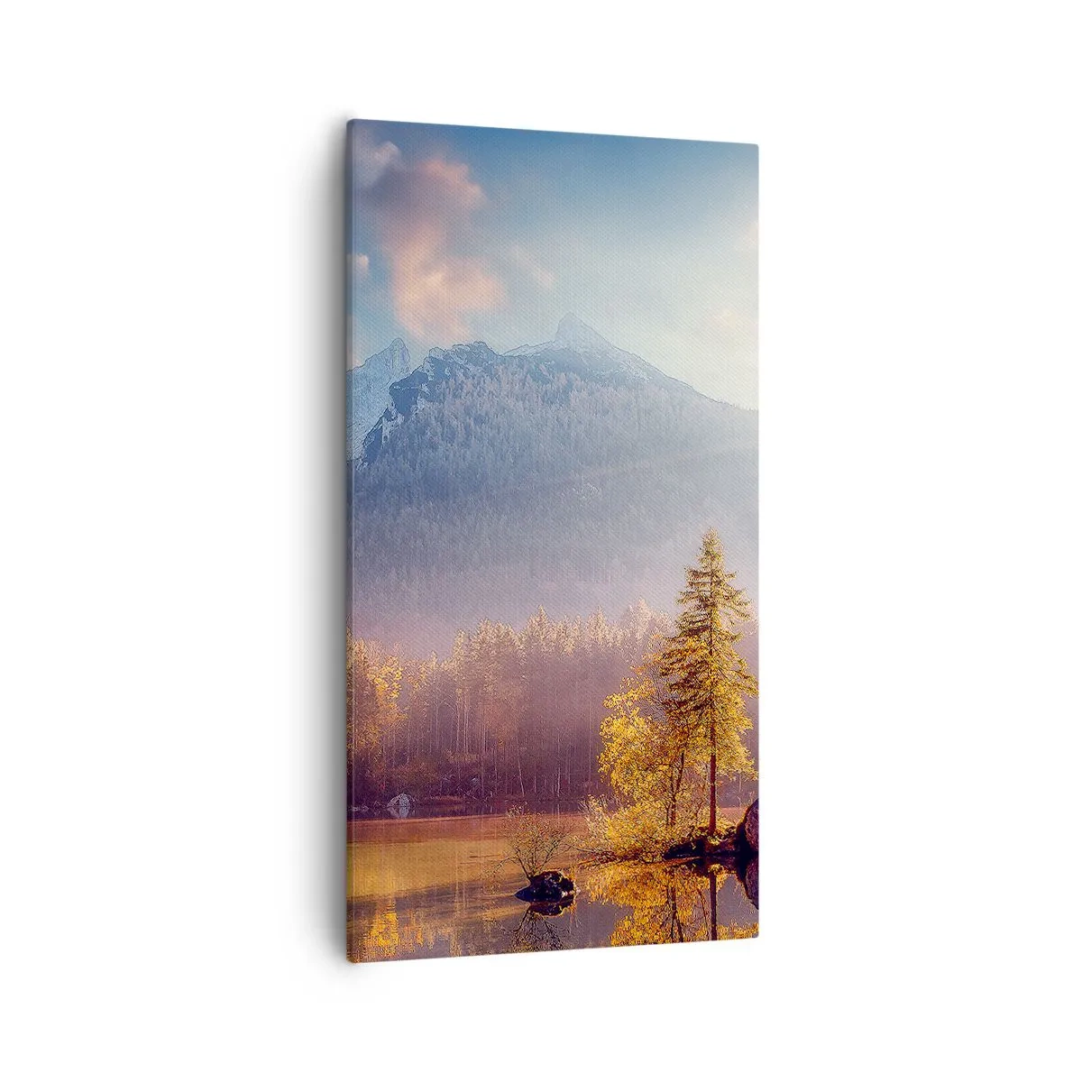 Tablou pe pânză - La munte și la deal - 55x100 cm