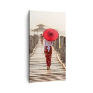 Tablou pe pânză - Pe podul vechi - 45x80 cm