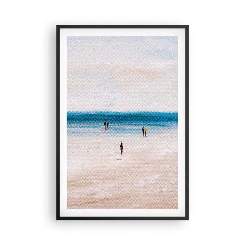 Poster în ramă neagră - Nevoia naturală - 61x91 cm