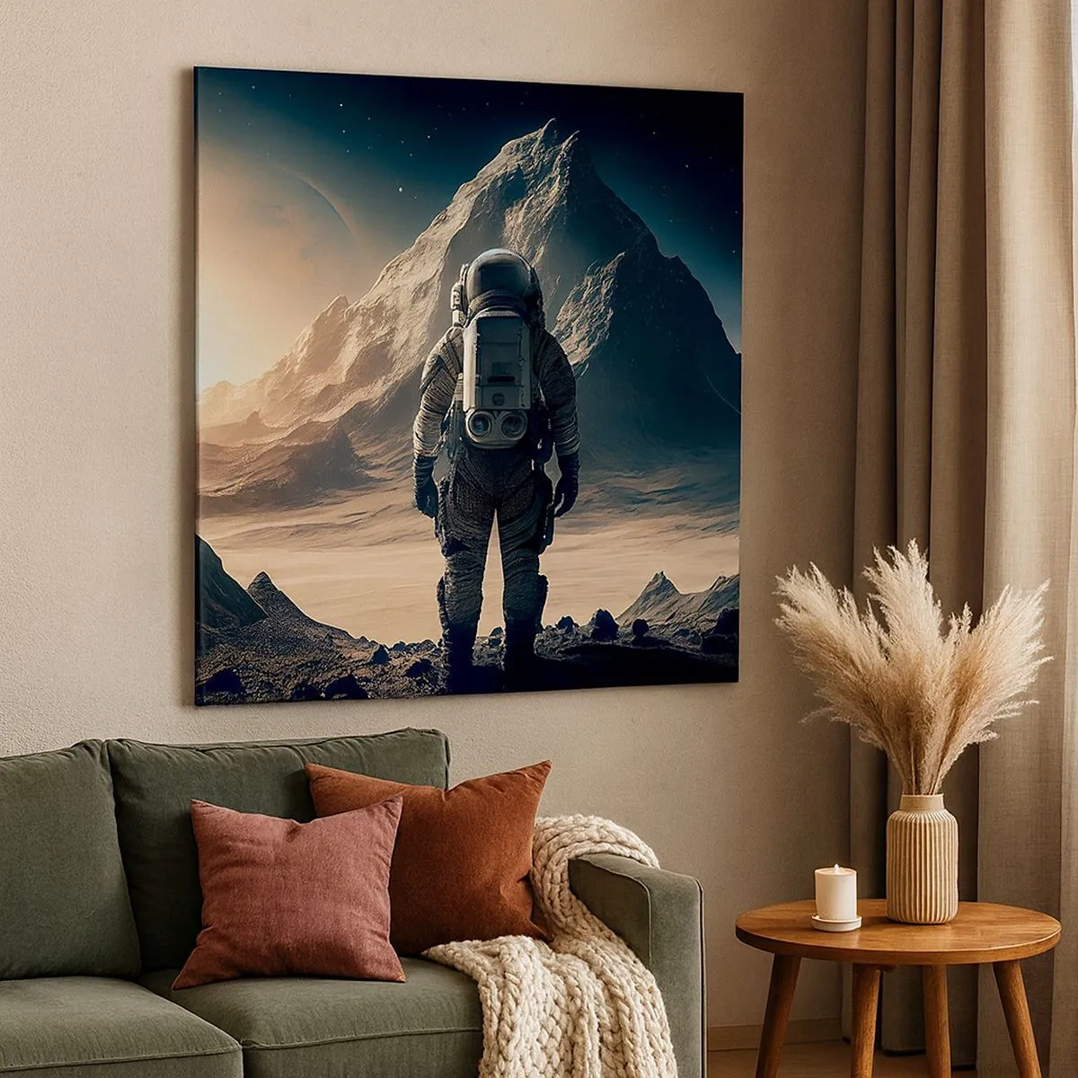 Tablou pe pânză - O nouă provocare - 30x30 cm