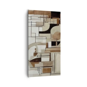 Tablou pe pânză - Peisaj urban 2.0 - 65x120 cm